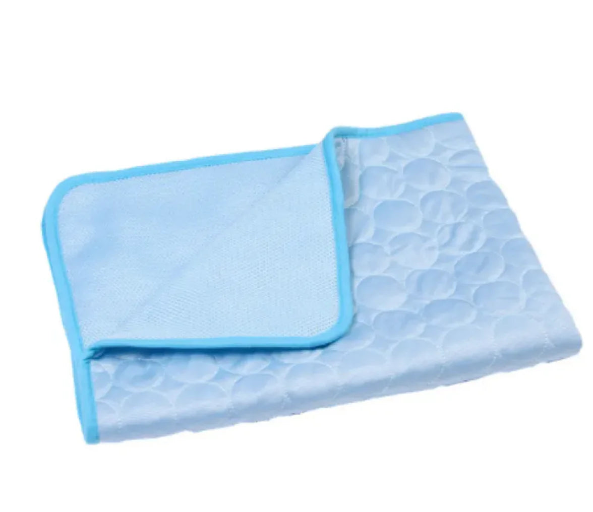 Cooling Pet Mat โ Ice Silk Summer Bed