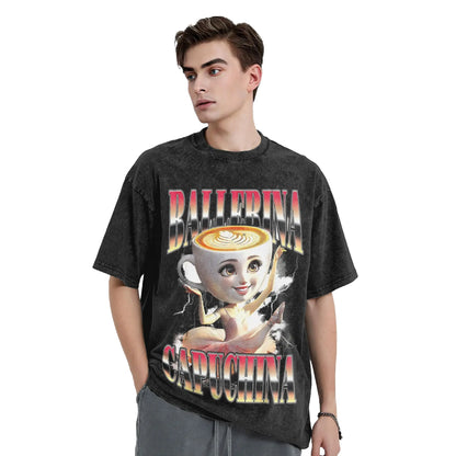 Ballerina Capuchina T Shirts Vintage