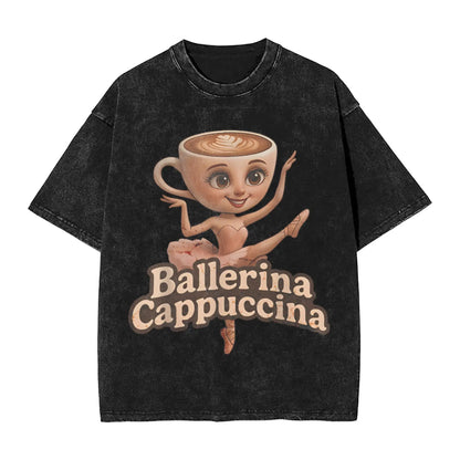 Ballerina Capuchina T Shirts Vintage