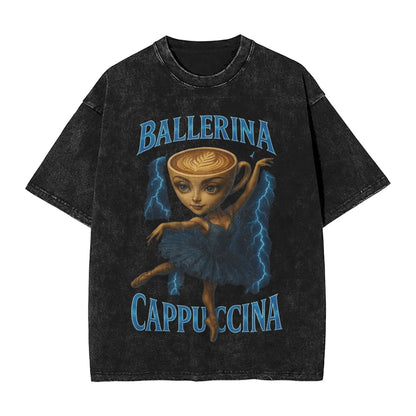 Ballerina Capuchina T Shirts Vintage